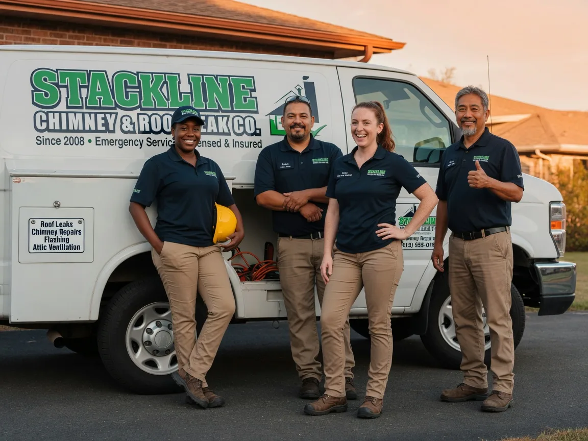 Chimney flashing repair company in Lockwood, CA